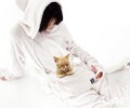 人猫连体服：爱猫就和它合体吧